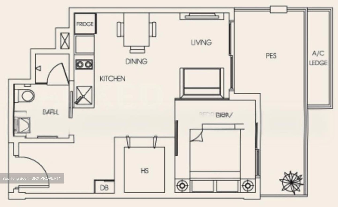 The Urbanite (D8), Apartment #525511011